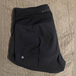 Lululemon Speed Up High Rise lined shorts 4"